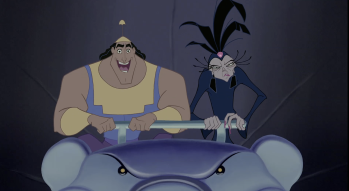 Kronk and Yzma Emperor's New Groove