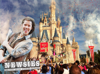 Newsies Disney World Newsies Photo Booth 3