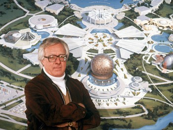 Ray Bradbury with Epcot Center