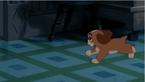 Monday Lady Door Lady and the Tramp