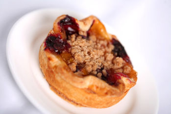 Peach and Berry Pie from Flo's Cafe