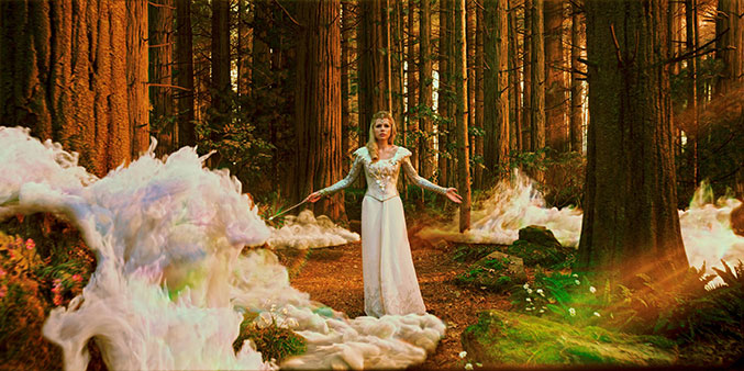 Glinda from Oz the Great and Powerful
