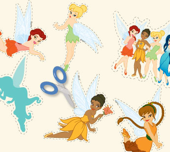 Disney Fairies Stickers - Group 1