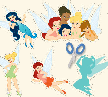 Disney Fairies Stickers - Group 2