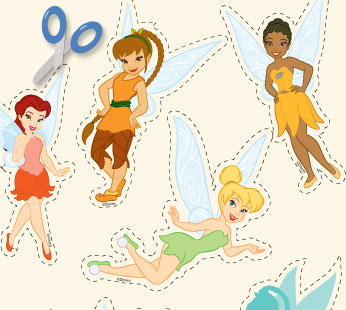 Disney Fairies Stickers - Group 3