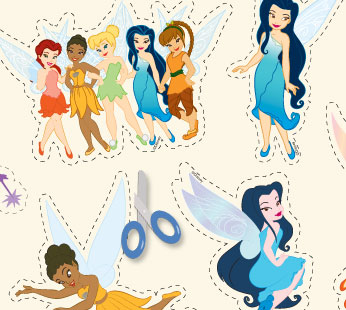Disney Fairies Stickers - Group 5