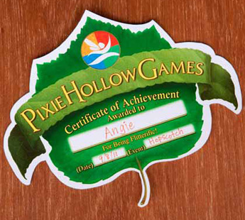 Certificate For Games