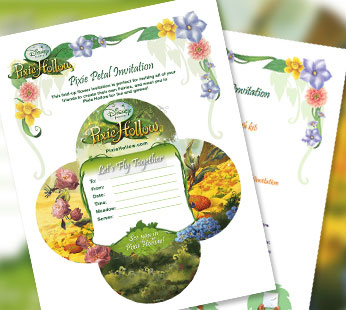 Petal Note Invitation