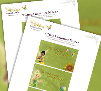 Camp Lunchtime Notes