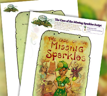Missing Sparkles Script