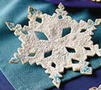 Sweet Tortilla Snowflakes