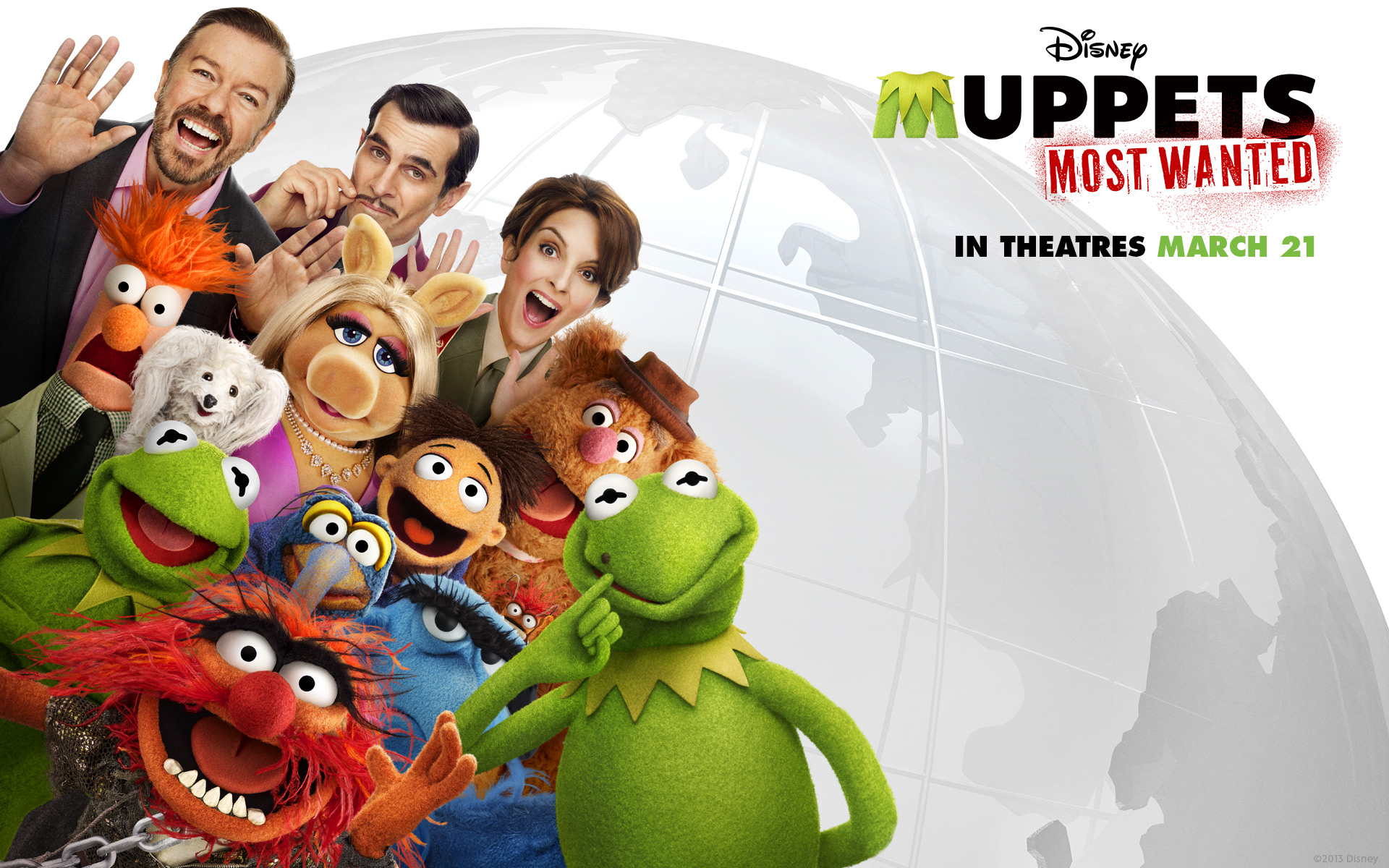 Wallpaper: Muppets Most Wanted