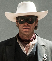 Armie Hammer as John Reid aka The Lone Ranger (2013)