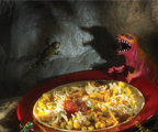 T-Rex Tortilla Pizza