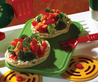 Very Veggie Snack Pizza