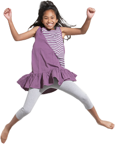Girl Jumping